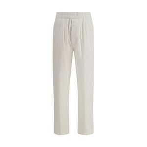 Tom Ford Men Herringbone Stripe Pleated Lounge Trousers